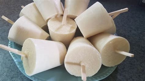 PALETAS DE COCO. - YouTube | Helado de coco, Fruta para fiesta, Helados ...