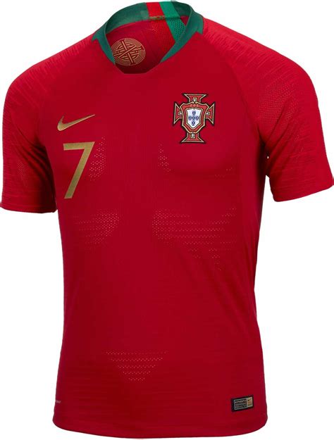 Nike Cristiano Ronaldo Portugal Home Jersey 2018 - JERSEYVF