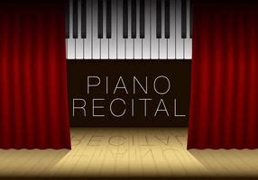 Vector Piano Recital Invitation - Download Free Vector Art, Stock ...