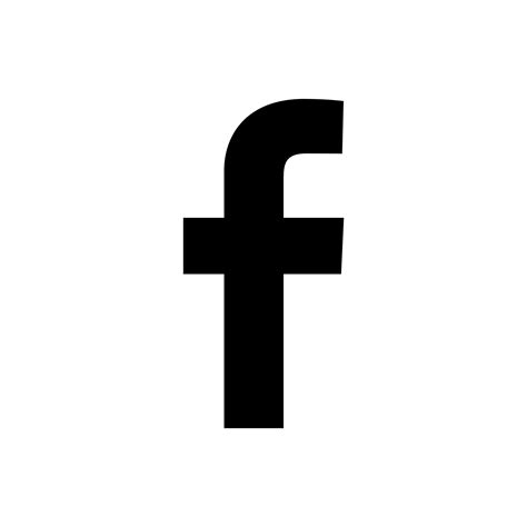 Black Facebook Logo - LogoDix