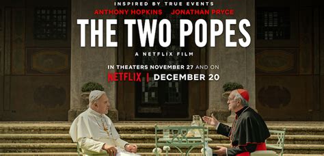 Movie Review: THE TWO POPES – PAUL'S TRIP TO THE MOVIES