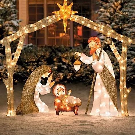 Outdoor Nativity Sets