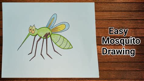 How To Draw A Mosquito Step By Step at Drawing Tutorials