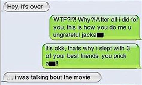 10 Of The Best Break Up Texts Ever!