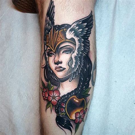 60 Valkyrie Tattoo Designs For Men - Norse Mythology Ink Ideas