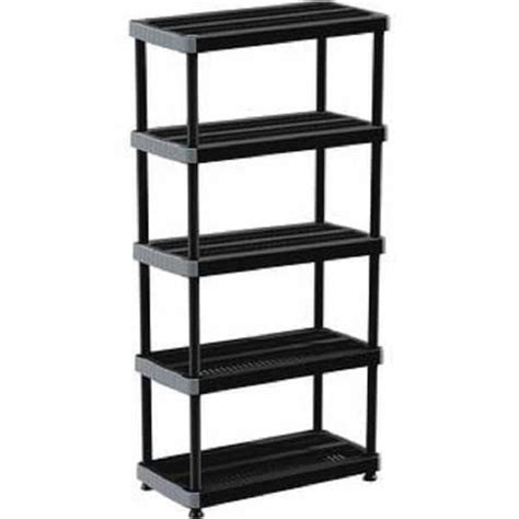 Business, Office & Industrial NEW 4 5 TIER PLASTIC SHELVING RACKING ...