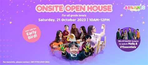 OPEN HOUSE & CLAIM FREE ENROLMENT! - BINUS SCHOOL Serpong