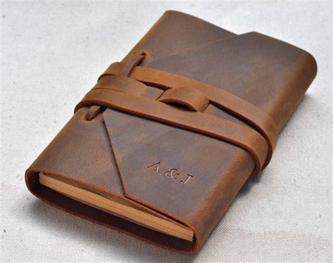 Refillable Leather Journal Leather Notebook Custom Journal