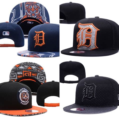 2021 Wholesales Detroit Tigers Baseball Cap Embroidered Team Logo ...