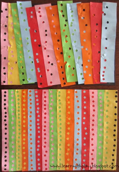 Learn with Play at Home: Hole Punch Art