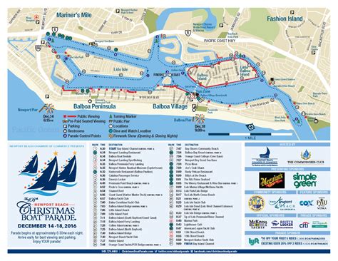 Here Comes The Boat Parade! (with map and schedule) – Save Newport