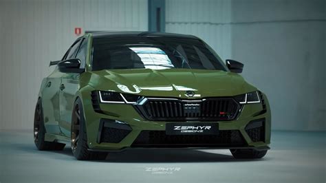 Skoda Octavia VRS Custom Wide Body Kit by Zephyr Compra con entrega ...