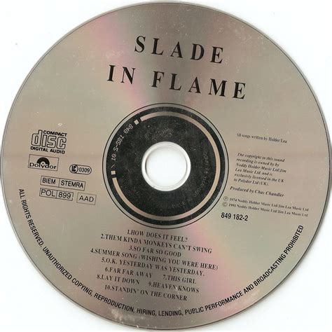 Slade In Flame - Slade mp3 buy, full tracklist