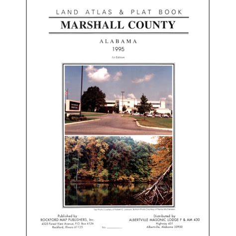 Alabama - Marshall County Plat Map & GIS - Rockford Map Publishers