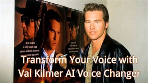 Get Personalized Voices for Movie Characters with Val Kilmer AI Voice