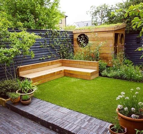 Small Garden Design Ideas with Low Maintenance