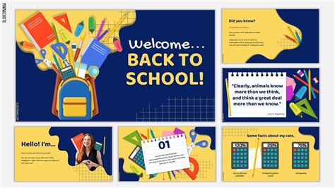 Back to School | Free PowerPoint template & Google Slides theme