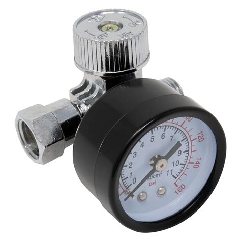 AES Industries - Quick Adjust Air Regulator, 160psi Gauge - AES Industries