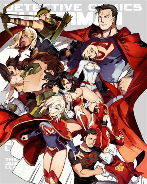 Manga Style DC Comics Superheroes by STAR Kageboushi - Superman ...