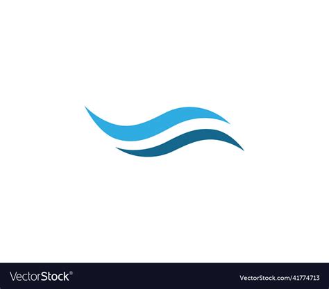 Water wave Royalty Free Vector Image - VectorStock