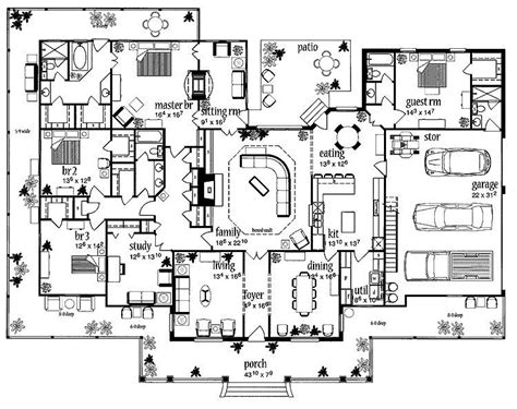 New 4 Bedroom Farmhouse House Plans - New Home Plans Design