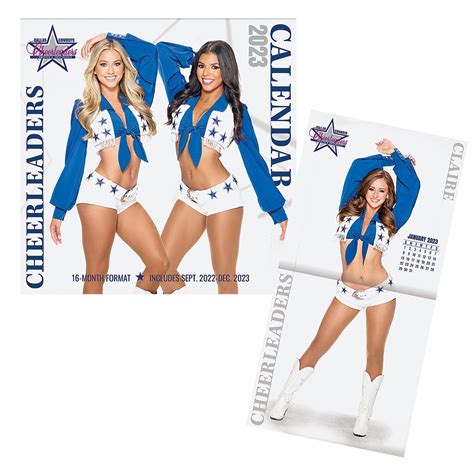 2023 Dallas Cowboys Cheerleaders 16-Month Wall Calendar | Collections Etc.