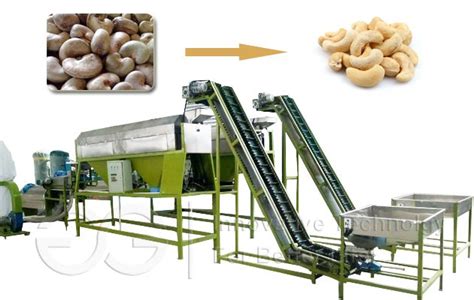 500KG/H Cashew Nut Processing Plant Price in China