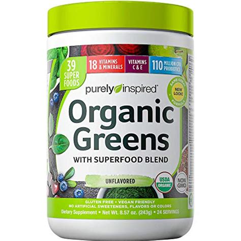 Buy Greens Powder Smoothie Mix | Purely Inspired Organic Greens Powder ...