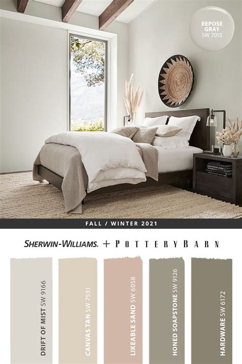 Neutral & Earthy Paint Colors for Bedrooms | Deco chambre a coucher ...