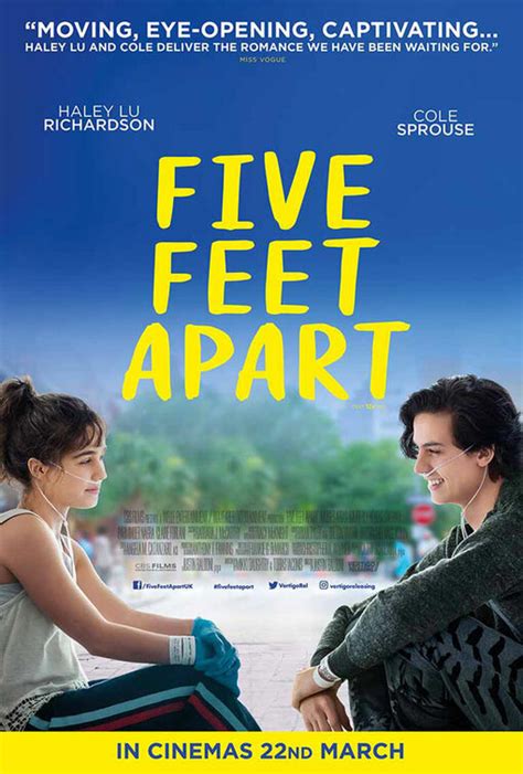 Five Feet Apart Movie Poster (#3 of 5) - IMP Awards