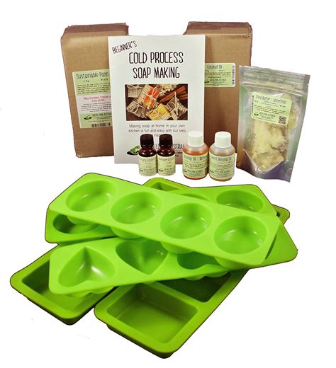 Deluxe Soap Making Kit #2 with Soap Moulds | Green Living Australia