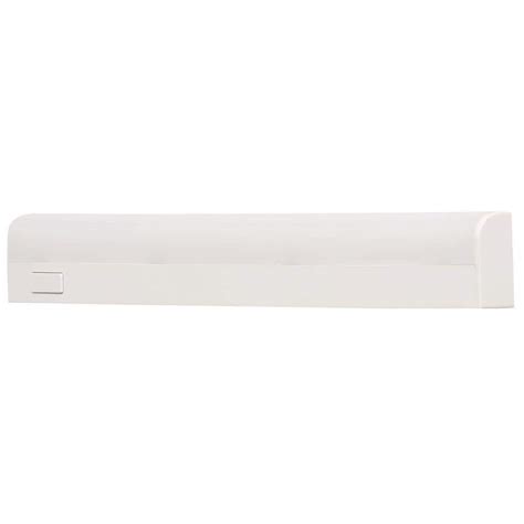 Commercial Electric 10 in. White Battery Operated LED Under Cabinet ...