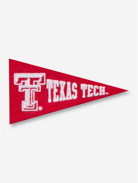 Texas Tech Wool Felt Pennant Magnet – Red Raider Outfitter