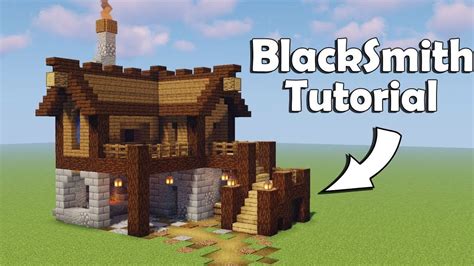 Minecraft: How to build a Blacksmith ( Tutorial ) - YouTube | Minecraft ...