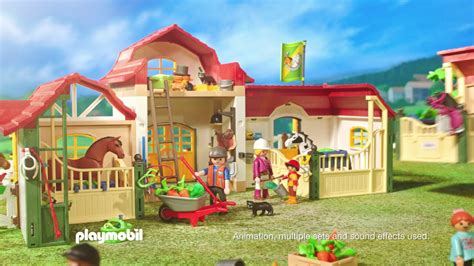 Playmobil Horse Farm - YouTube