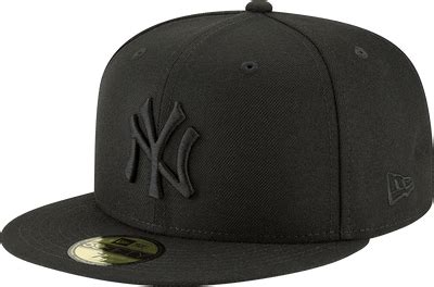 New York Yankees New Era Black on Black Collection 59FIFTY Fitted Hat