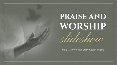 Praise and Worship Slideshow | Google Slides & PowerPoint