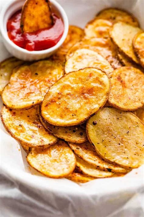 Air Fryer Potato Chips | Diethood