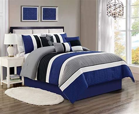 20+ Black White Blue Bedding – The Urban Decor