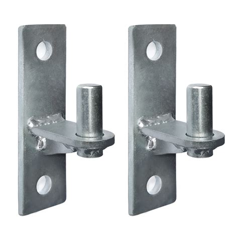 Buy 2 Pack Wall Gate Hinges, Heavy Duty Wall Plate Hinges, Outdoor ...