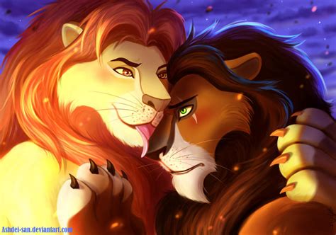 Mufasa and Scar by GuerreraDelSur on DeviantArt