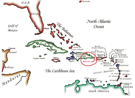 Where Is Punta Cana On The World Map - Kaleb Watson