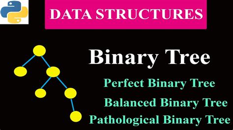 Types Of Binary Tree 2 | Perfect BT | Balanced BT | Pathological Binary ...