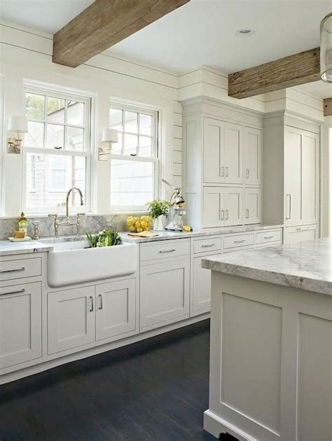 70+ Amazing Farmhouse Gray Kitchen Cabinet Design Ideas 73 ...