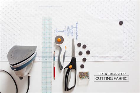 Tips & Tricks for Cutting Fabric | Megan Nielsen Patterns Blog