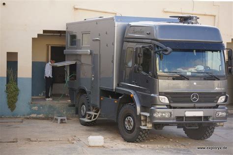 Allradmobil Mercedes Benz Atego in Tunesien | Impressionen der Reise ...