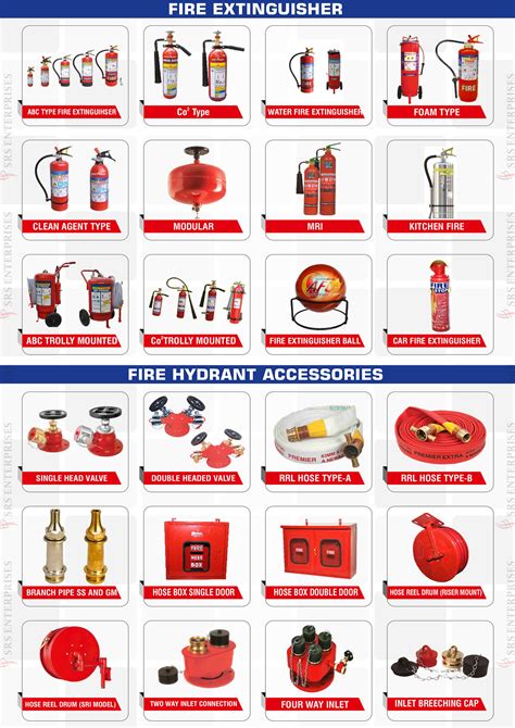 SRS Enterprises: • Fire Extinguisher • Fire Hydrant system • Smoke ...