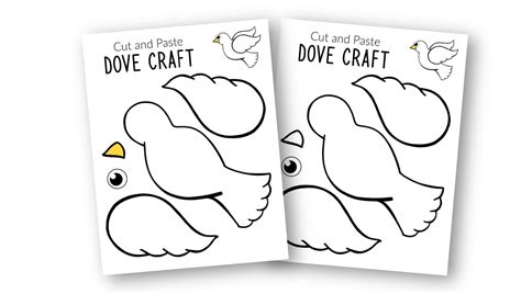 Noahs Dove Craft Printable Free