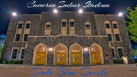 Duke Blue Devils Cameron Indoor Stadium - Etsy