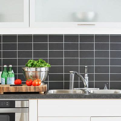 20+ Black Subway Tile Kitchen